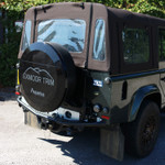 EXT249-1-XS BLACK - XS Black Stayfast Hood for Land Rover Defender 90 Exmoor Trim Part Image 8 Thumbnail