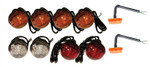DA1077 - Full Vehicle Light Kit (4 Indicator, 2 Stop, 2 Side) - For Defender (up to 1994) and Land Rover Series Image 4 Thumbnail