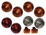 DA1080 - Full Vehicle Light Kit (4 Indicator, 2 Stop, 2 Side and 2 Side Repeater) - For Defender (from 1994 to 2001) Image 2 Thumbnail