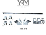YRM512 - Galvanised Body to Chassis Brackets Kit - Land Rover Defender 110 2/3 Door Pick Up/Van - by YRM Image 4 Thumbnail