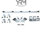 Copy of YRM512 - Galvanised Body to Chassis Brackets Kit - Land Rover Defender 110 2/3 Door Pick Up/Van - by YRM Image 2 Thumbnail
