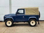 LUC-CAN90 - Sand Canvas Full Soft Top Hood - Sand Canvas - Available With or Without Side Windows - Land Rover Defender 90 Image 5 Thumbnail