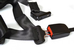 EXT001-8 - Front Seat 4 Door LH Inertia Reel & Buckle Stalk - By Exmoor Trim Image 3 Thumbnail