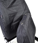 EXT018-10 - Modular Seat Covers (Pair) - Defender 1987-2016 - Black Waterproof Nylon - By Exmoor Trim Image 4 Thumbnail