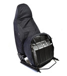 EXT018-10 - Modular Seat Covers (Pair) - Defender 1987-2016 - Black Waterproof Nylon - By Exmoor Trim Image 14 Thumbnail