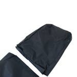 EXT018-15 - Classic Low Back Nylon Waterproof Seat Cover - Defender - Black - By Exmoor Trim Image 3 Thumbnail