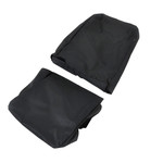 EXT018-15 - Classic Low Back Nylon Waterproof Seat Cover - Defender - Black - By Exmoor Trim Image 1 Thumbnail