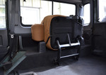 EXT019-14 - EXT019-63 - Tumble Down Canvas Seat Covers (Pair) - Defender from 2007 onwards - Sand - By Exmoor Trim Image 4 Thumbnail