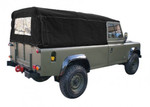 EXT211 - Defender 110 Full Hood - Cotton Canvas - TD5 and TDCi Puma - By Exmoor Trim Image 1 Thumbnail