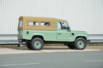 EXT211 - Defender 110 Full Hood - Cotton Canvas - TD5 and TDCi Puma - By Exmoor Trim Image 9 Thumbnail