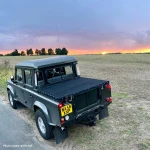 EXT2904-BKM - Defender 110 Crew Cab Tonneau Cover Kit - By Exmoor Trim Image 2 Thumbnail