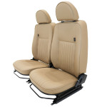 EXT308 - Pair of Post 2007 Defender Puma Heated Seats with Twin Stalk Headrest - Fits Defender 90 and 110 - Choice of Finishes Available - by Exmoor Trim Image 3 Thumbnail