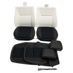 EXT316T - Land Rover Defender 90 and 110 Front Outer Two Seat Quick Retrim Kit - 1983-2007 - By Exmoor Trim Image 2 Thumbnail