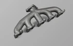 ASE01 - Uprated Performance TD5 Exhaust Manifold for Defender and Discovery by Allisport Image 1 Thumbnail