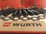 LRC1150 - Uprated TD5 Exhaust Manifold Studs and Nuts for Defender and Discovery by Wurth Image 3 Thumbnail