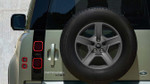 LR129104 - All New Defender 18" Alloy Wheel in Dark Satin Grey Finish - 5 Spoke Style 5094 - Genuine Land Rover Image 2 Thumbnail