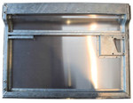 395529GALV - Land Rover Series 3 Right Hand Galvanised Door Bottom - Galvanised Frame with Alloy Skin - NO LOCK HOLE Image 1 Thumbnail