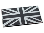 DA7637 - Metal Self-Adhesive Black And Silver Union Jack Image 2 Thumbnail
