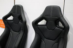 LRI1166 - Pair of RXI Low Base White Stitch Front Seats for LAND ROVER DEFENDER 90/110 Image 8 Thumbnail