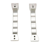 EXT014-128 - CNC Billet Aluminium Defender Interior Door Handles - Silver - Pair - by Exmoor Trim Image 16 Thumbnail