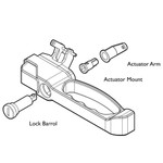 EXT014-31 - Defender Aluminium Door Handles - Comes as a Pair in Silver Billet Aluminium - Can Be Fitted to Either Front or Rear - by Exmoor Trim Image 6 Thumbnail