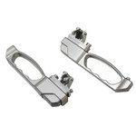 EXT014-31 - Defender Aluminium Door Handles - Comes as a Pair in Silver Billet Aluminium - Can Be Fitted to Either Front or Rear - by Exmoor Trim Image 3 Thumbnail