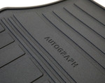 EXT017-34 - Front Mats - Rubber - Defender Puma 2007 onwards - by Exmoor Trim Image 7 Thumbnail