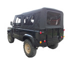 EXT247-L188-BLACK - NAS Style Black Stay Fast Hood to Fit L188 Heavy Duty Bar Set from Safety Devices Image 1 Thumbnail