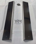 YRM271B - Brushed Stainless Steel A Post Trim for Land Rover Defender by YRM Metal - Comes as a Pair Image 1 Thumbnail