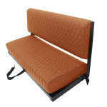 EXT002-VLTOT - 2 Man Bench Seat - Oxford Tan Vinyl Vault - Defender - Exmoor Trim Image 4 Thumbnail