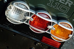 KBX-32 - Pair of KBX Lamp Multi-Guards for NAS Land Rover Defender - Choice of Colours Available Image 2 Thumbnail