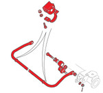 LRC10130 - Front Anti Roll Bar Kit for Land Rover Defender 90 & 110 - 1987-2016 - Everything Needed to Renovate the Front Anti Roll Bar Image 1 Thumbnail