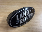 LRC10139  - Gloss Black Grille Badge for Land Rover Defender - Clips on to Grille - Will Fit All Defenders with a Standard Grille - Genuine Land Rover Image 6 Thumbnail