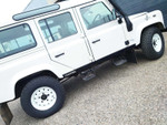 LRC1820 - Heavy Duty Aluminium Sills for Land Rover Defender 90 - by Mantec - One Piece Design with Stainless Steel Fixings (Image Shows Pair on 110) *********SPECIAL OFFER LIMITED TIME ONLY********* Image 6 Thumbnail