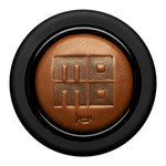 HOHER10LEABRR - MOMO Heritage Brown Cigar Leather Horn Push Button Image 1 Thumbnail