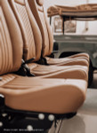 EXT010-3FS - Premium High Back Second Row Seating for Defender - By Exmoor Trim - Full Three Seat Set - Available In Multiple Trim Options Image 13 Thumbnail