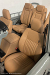 EXT010-3FS - Premium High Back Second Row Seating for Defender - By Exmoor Trim - Full Three Seat Set - Available In Multiple Trim Options Image 10 Thumbnail