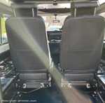 EXT053-LH - Premium Lock and Fold Load Space Seat for Land Rover Defender - Left Hand - by Exmoor Trim - Comes in Multiple Trim Options Image 11 Thumbnail