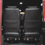EXT053-LH - Premium Lock and Fold Load Space Seat for Land Rover Defender - Left Hand - by Exmoor Trim - Comes in Multiple Trim Options Image 5 Thumbnail