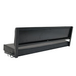 EXT006 - Three Man Bench Seat with Black Frame - By Exmoor Trim - Includes Brackets and Fixings - In Multiple Trim Options Image 13 Thumbnail