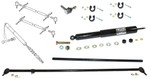 LRC2387 - Defender Track Rod and Steering Bar Assembly with Three Track Rod Ends, Steering Damper and Fittings - Aftermarket and OEM Options Available Image 1 Thumbnail