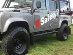 DA3807 - Safety Devices Tubular Side Step/Rock Slider - Land Rover Defender - 110 Station Wagon - 2007 - 2016 Image 4 Thumbnail