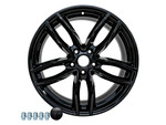 DA3991 - 20x9 Ragleth Alloy Wheel - Black - Defender 2020 onwards, Discovery 3, 4 & 5, Range Rover, Range Rover Sport Image 4 Thumbnail