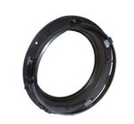 DA1158SS - Stainless Steel Headlamp Fitting Kit and Ring - 7" With Black Ring - For all Defender, Series and Range Rover Classic Image 1 Thumbnail