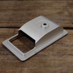 EXT014-185 - Billet Aluminium Interior Door Lever Surround - Silver (Pair) - by Exmoor Trim Image 5 Thumbnail