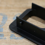 EXT014-180 - Billet Aluminium Interior Door Lock Pin Surrounds -Black (Pair) - by Exmoor Trim Image 5 Thumbnail