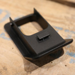 EXT014-180 - Billet Aluminium Interior Door Lock Pin Surrounds -Black (Pair) - by Exmoor Trim Image 6 Thumbnail