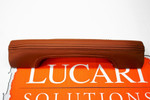 LRI34205 - Defender Puma Dash Pod Trim Kit - Tan Leather by Lucari - Fits from 2007 Onwards Image 4 Thumbnail