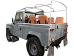 LRC10845 - Defender Front and Tailgate Half Door Conversion Kit - Pair of Front Doors to Fit Series 3 Doors to your Defender - Half Tailgate Door - All Fixings Included Image 2 Thumbnail