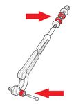 LRC10852 - Front Radius Arms Bush Kit - Discovery 1 and Range Rover Classic Image 2 Thumbnail